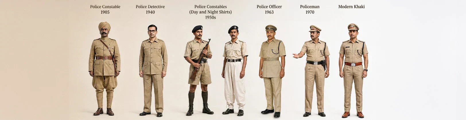 History Evolution Of Indian Police Khaki Uniforms Uniformer History Evolution Of Indian Police Khaki Uniforms Uniformer