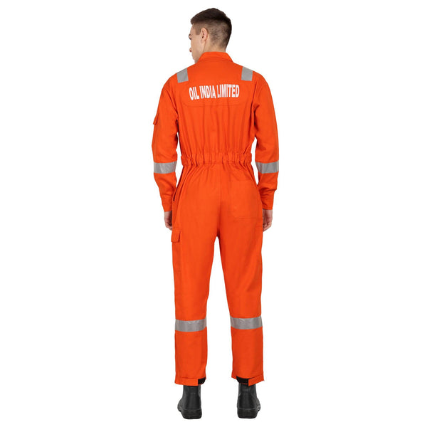 OIL India Uniform Coverall Full Sleeves - Orange - uniformer