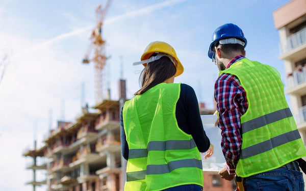 Purpose of bright safety jackets in construction? - uniformer