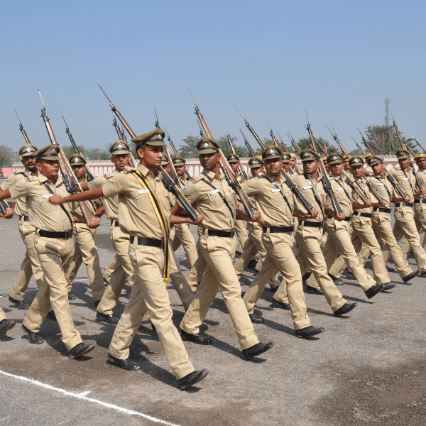 Why are Indian Police uniforms khaki in colour? - uniformer