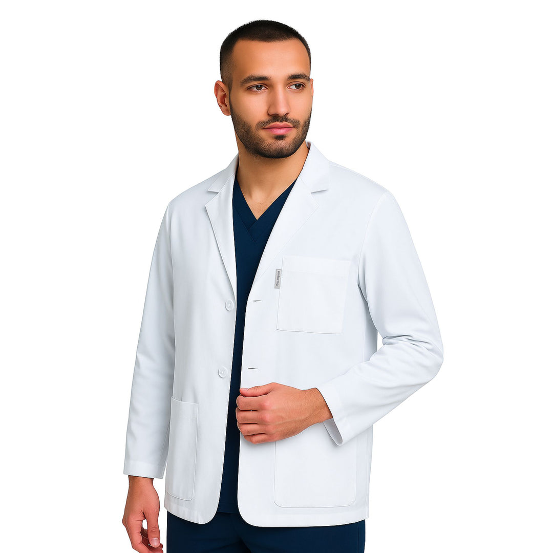 Mens Full Lab Coat Pack of 2