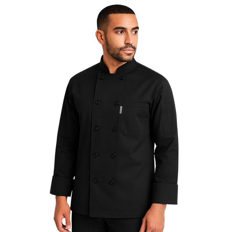 Chef Coat Black (Personalisation Available)