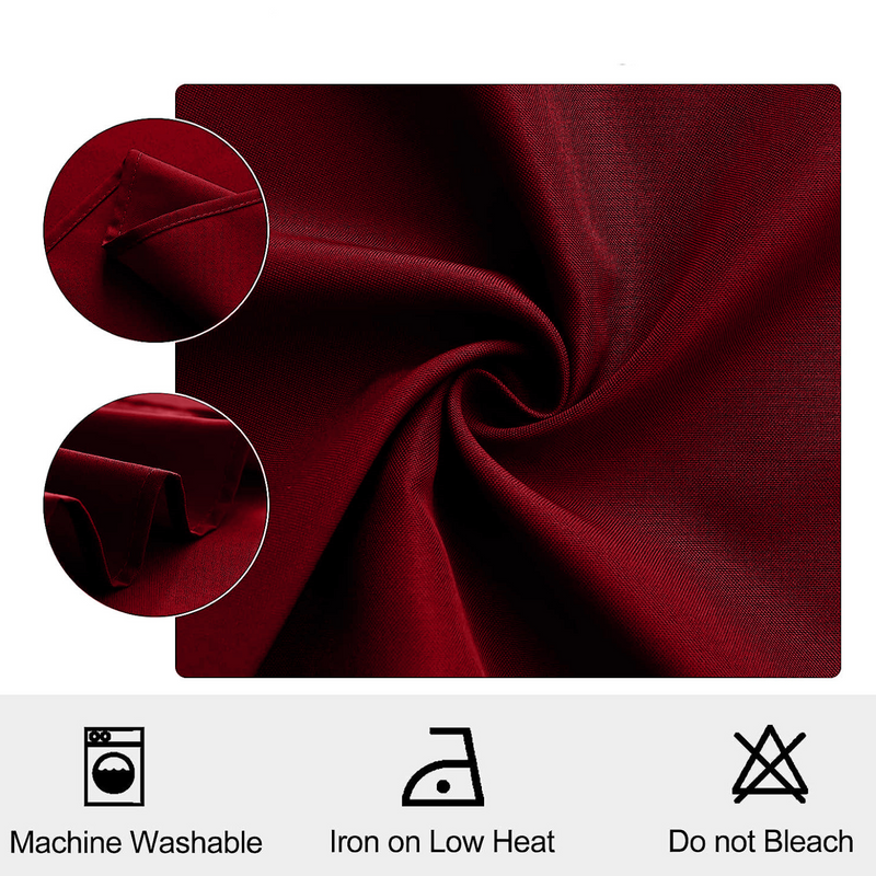 Red Table Napkins - Pack of 6(Personalisation Available)