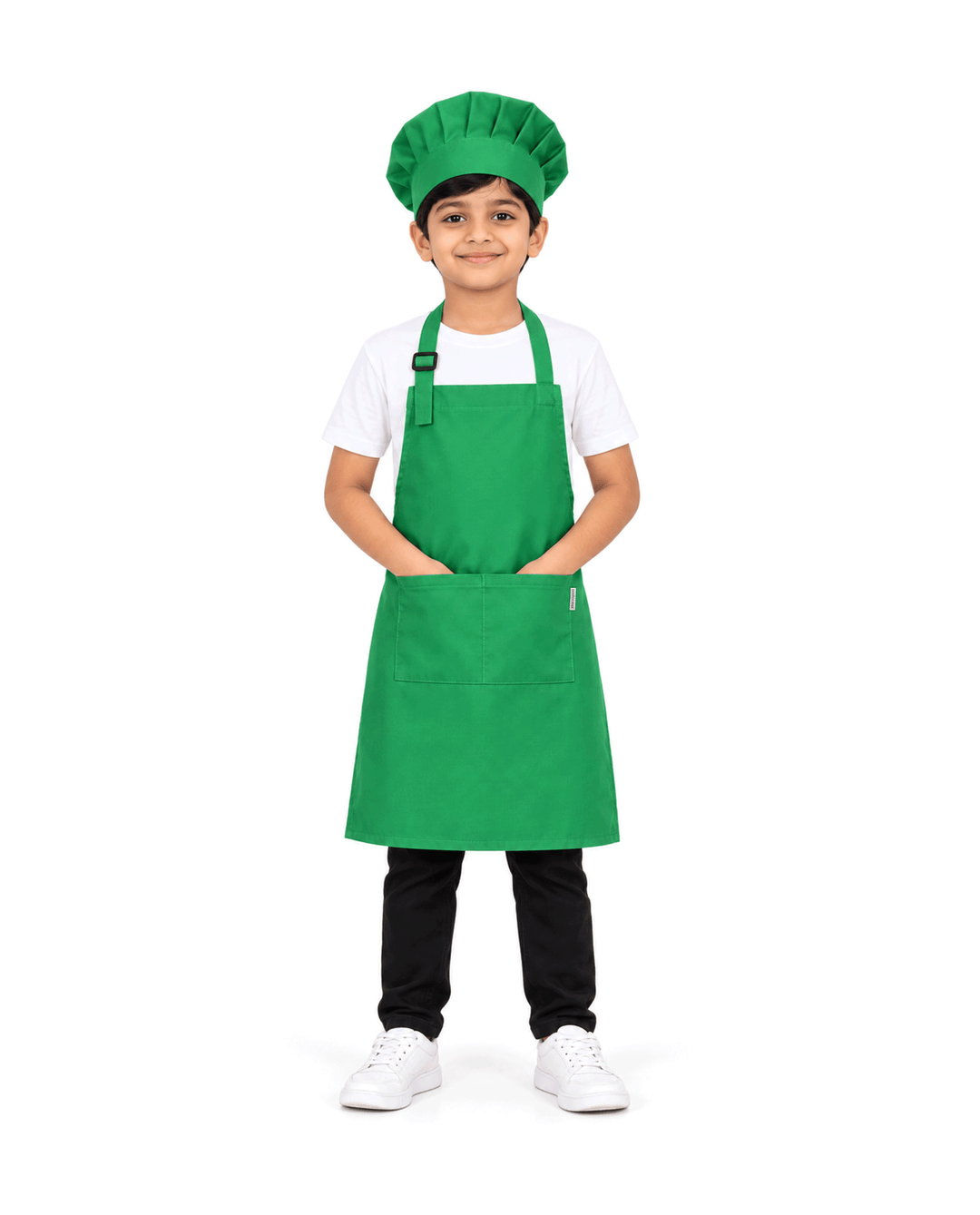 Kids Apron with Chef Cap