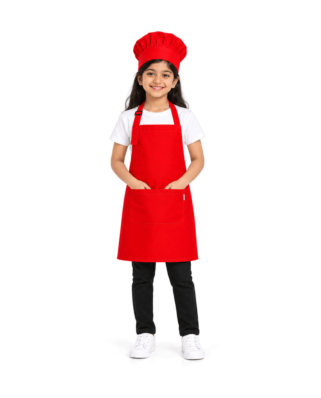 Kids Apron with Chef Cap