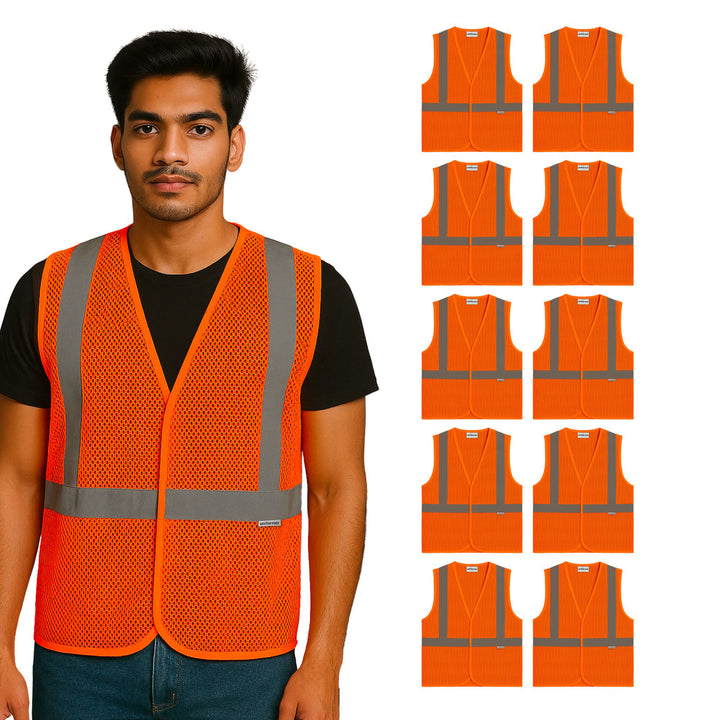 Classic Safety Jacket Pack of 10