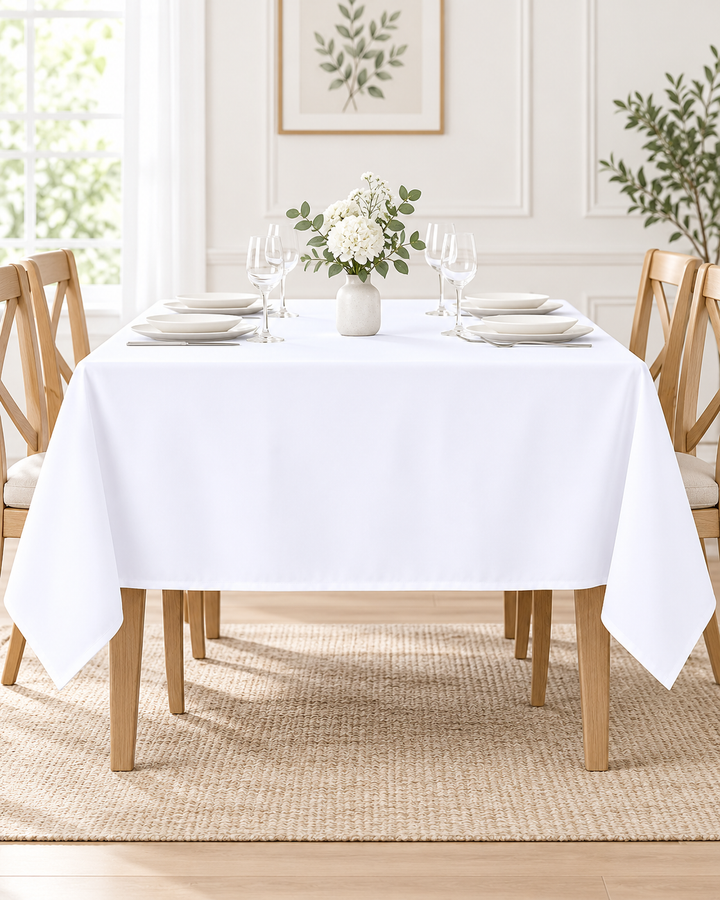 White Table Cloth