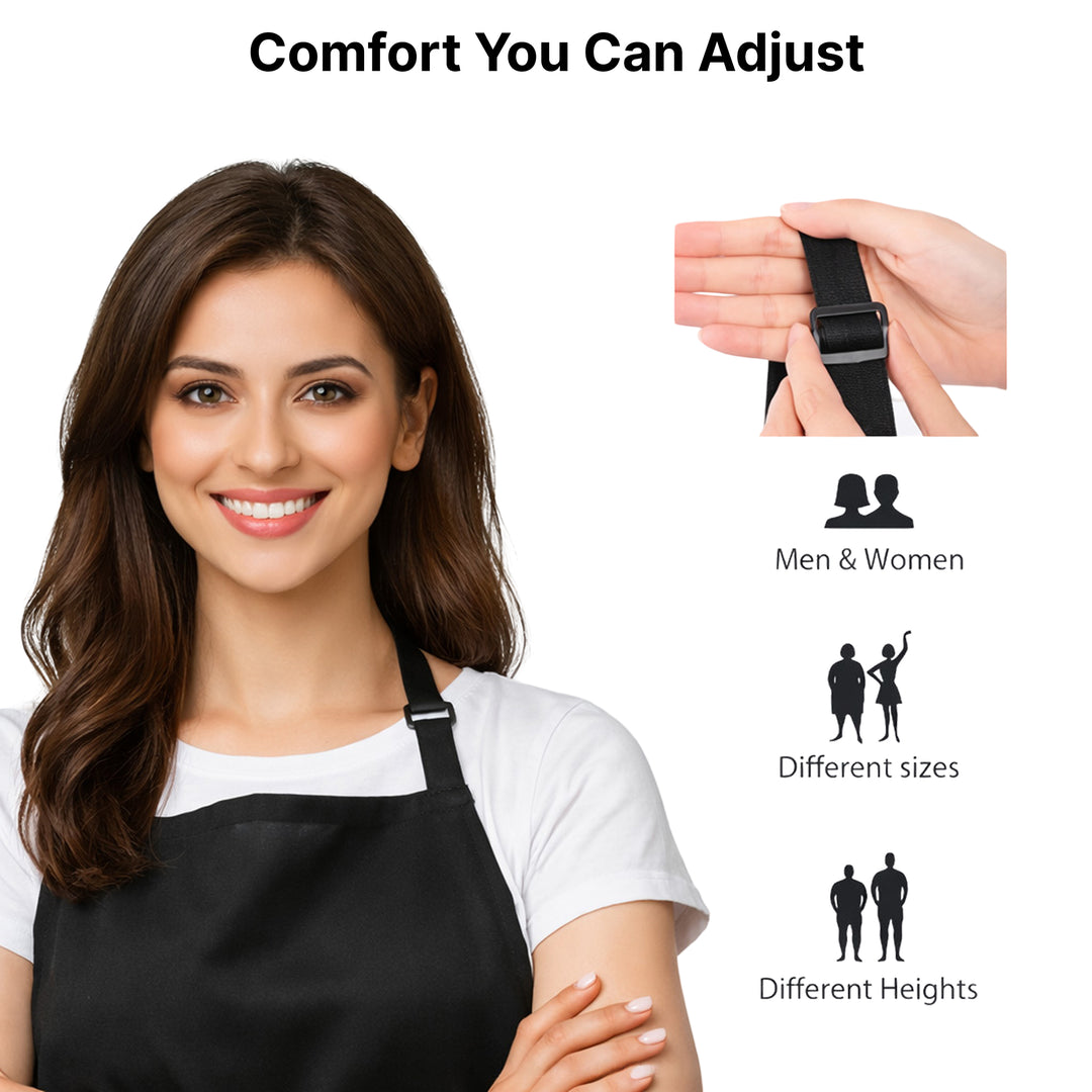 Adjustable Waterproof Apron Pack of 12