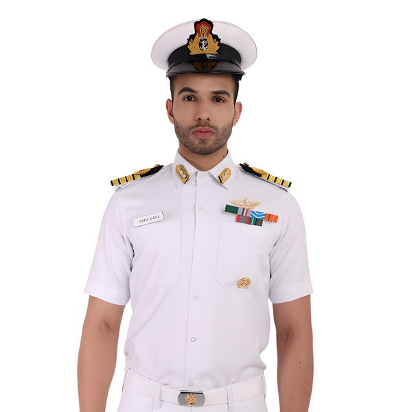 Indian Navy Uniform - White Uniform