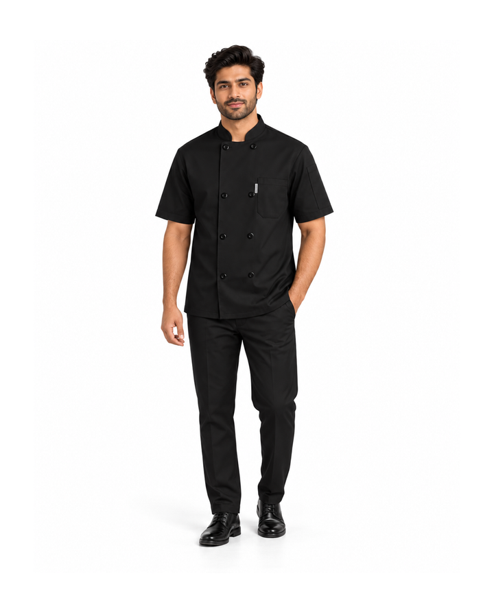 Classic Half Sleeves Unisex Chef Coat