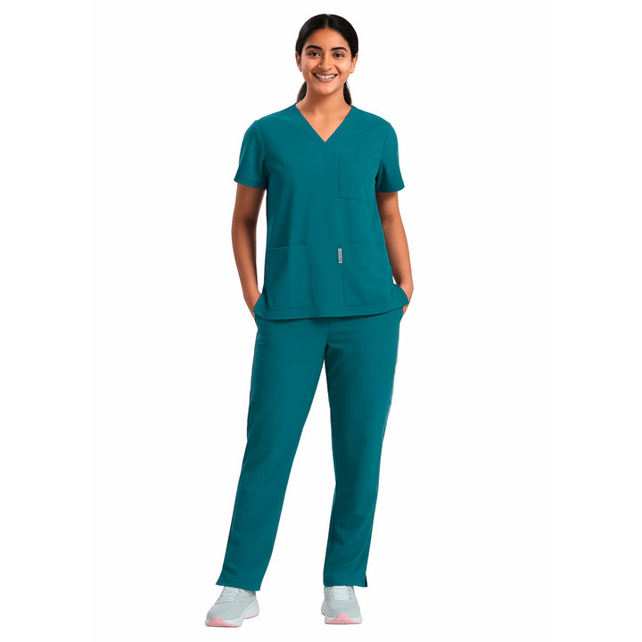 Classic Women's V-Neck Scrub