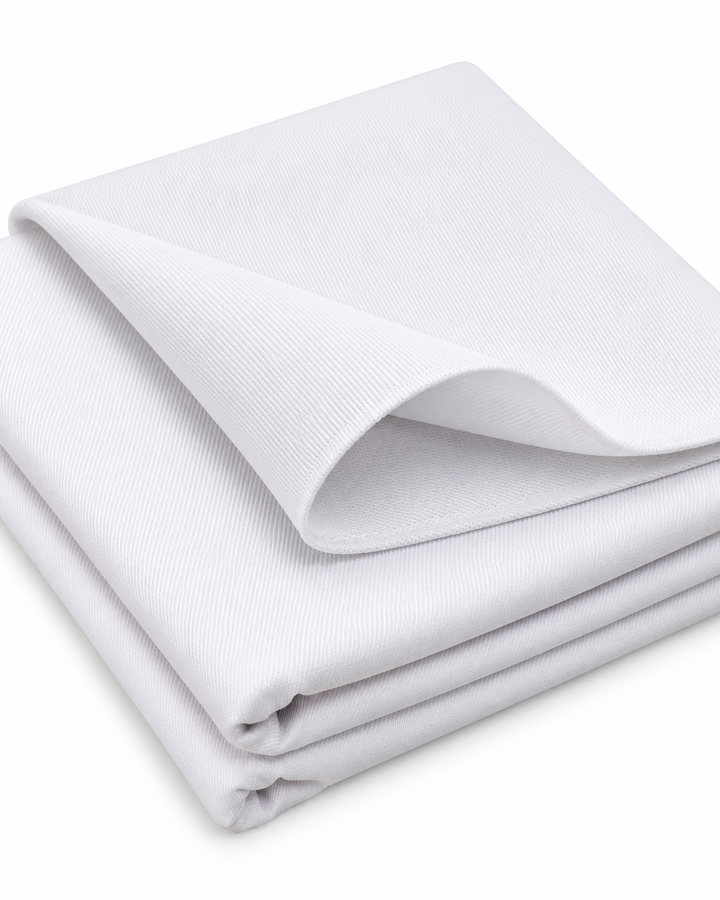 Indian Navy Uniform White Fabric