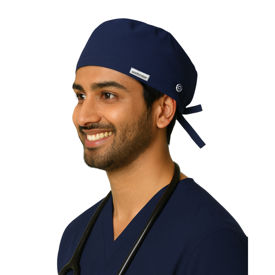 uniformer Unisex Scrub Cap Pack of 2