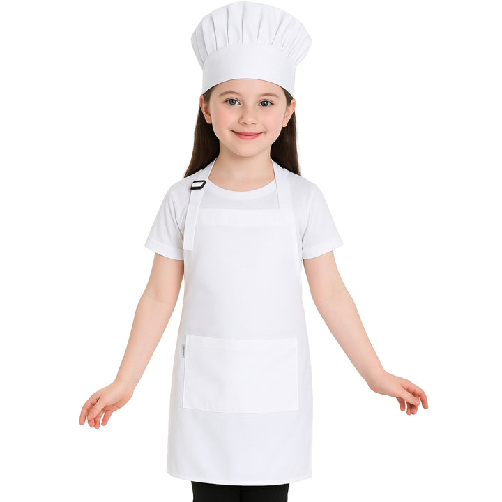 Kids Apron with Chef Cap