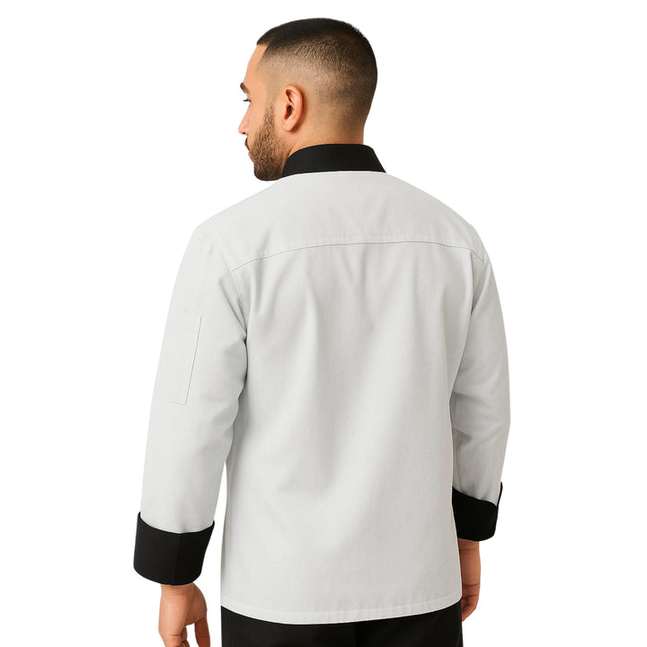 Full Contrast Chef Coat Pack of 2