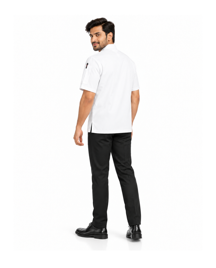 Classic Half Sleeves Unisex Chef Coat