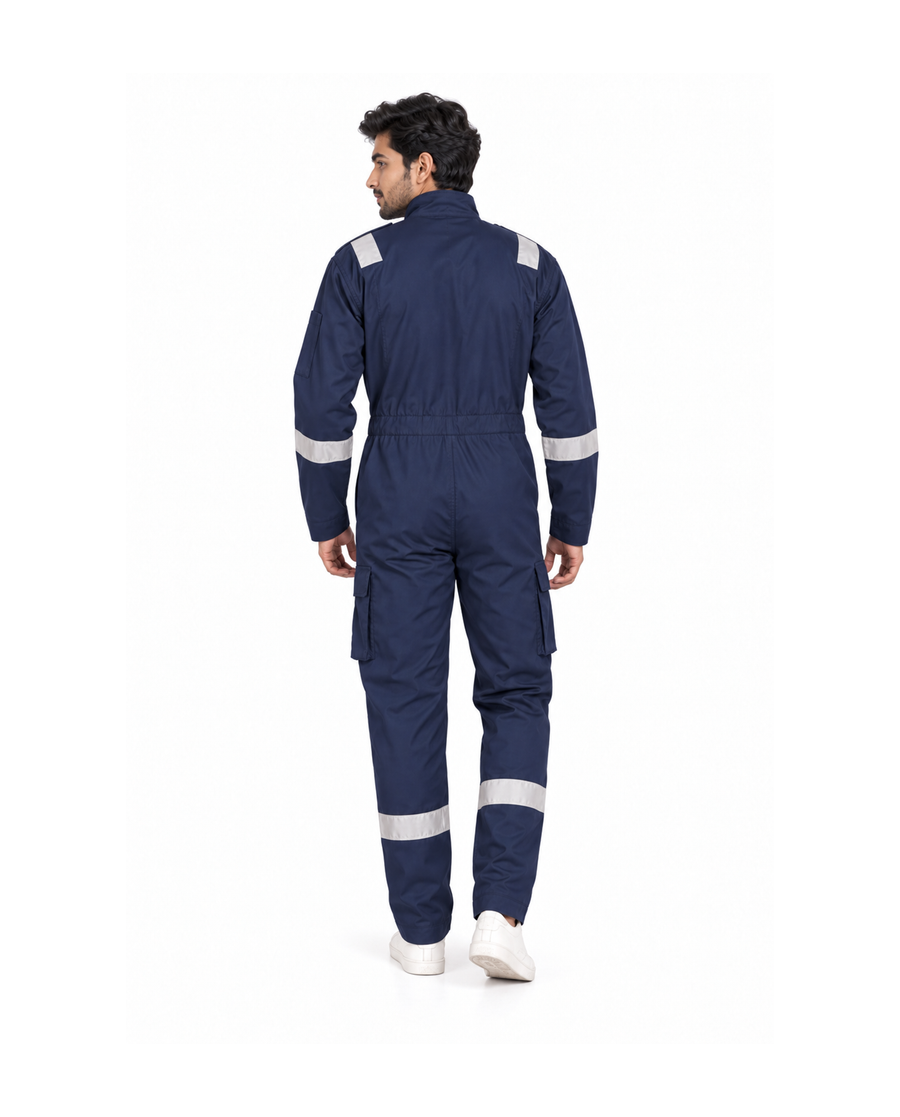 Treated Flame Retardant Coverall
#color_navy