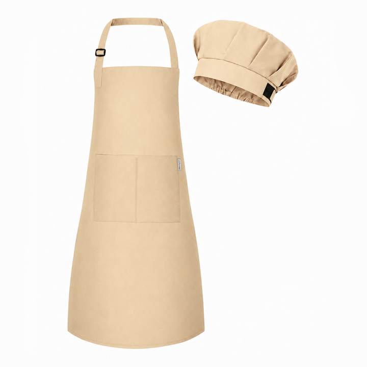 Kids Apron with Chef Cap