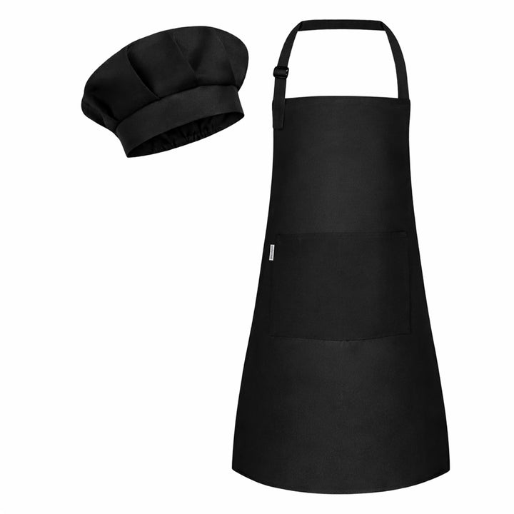Kids Apron with Chef Cap Pack of 12
