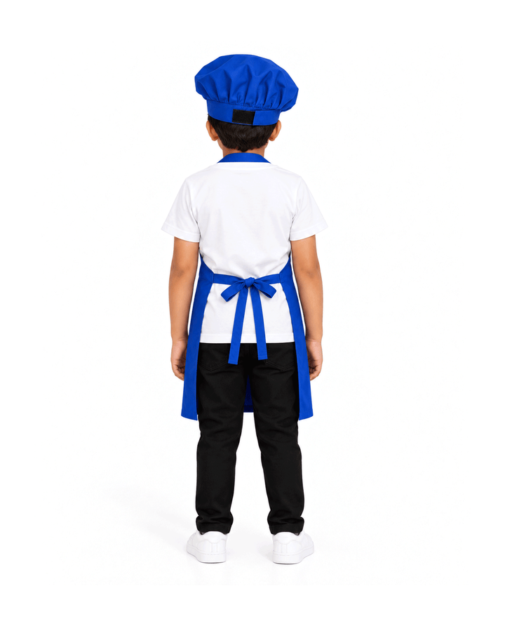Kids Apron with Chef Cap