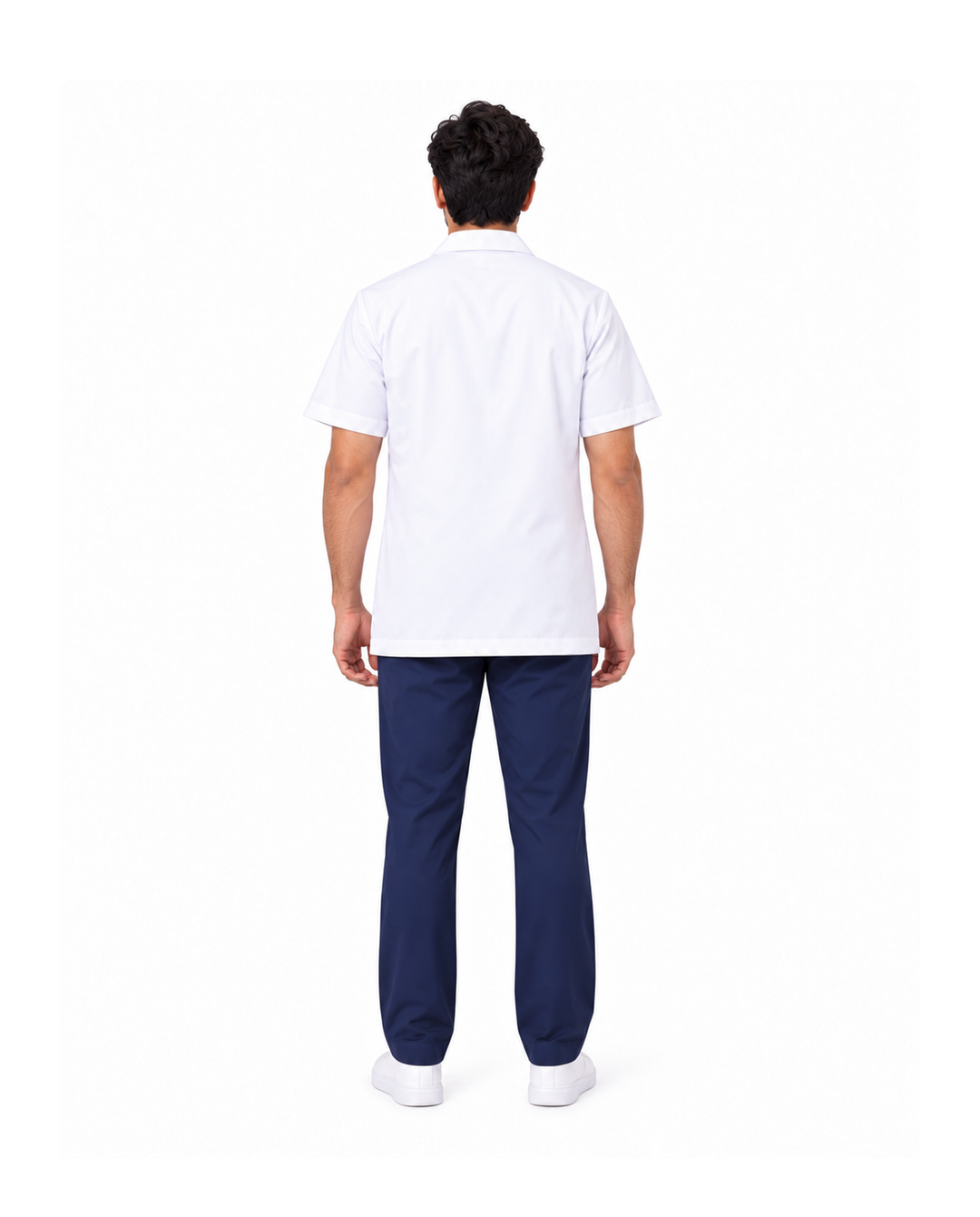 Half Men's Lab Coat Apron