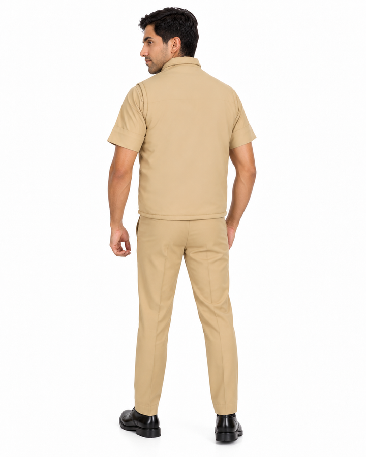 Khaki Half Jacket