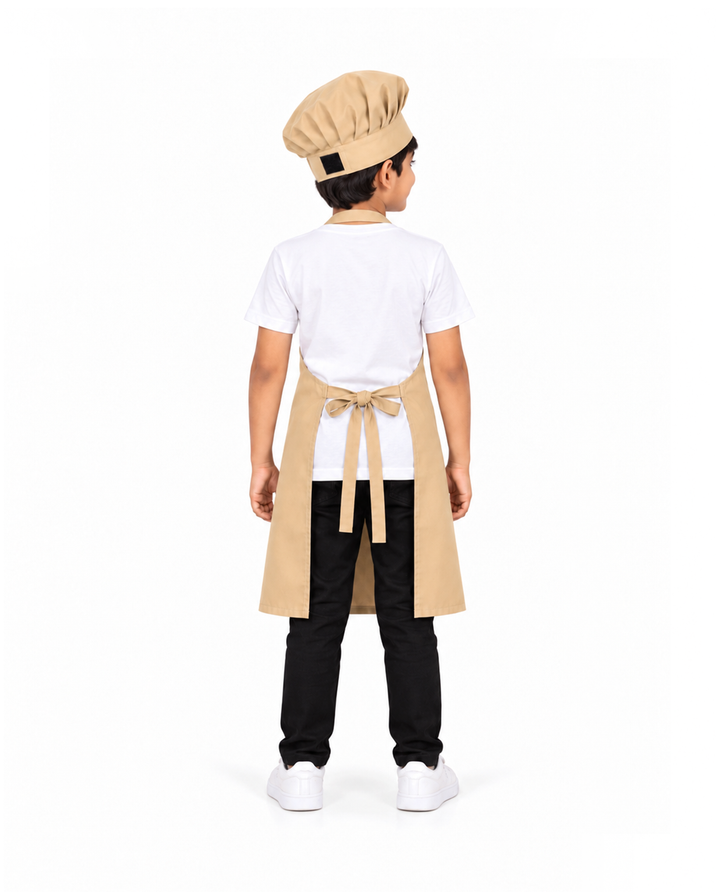 Kids Apron with Chef Cap