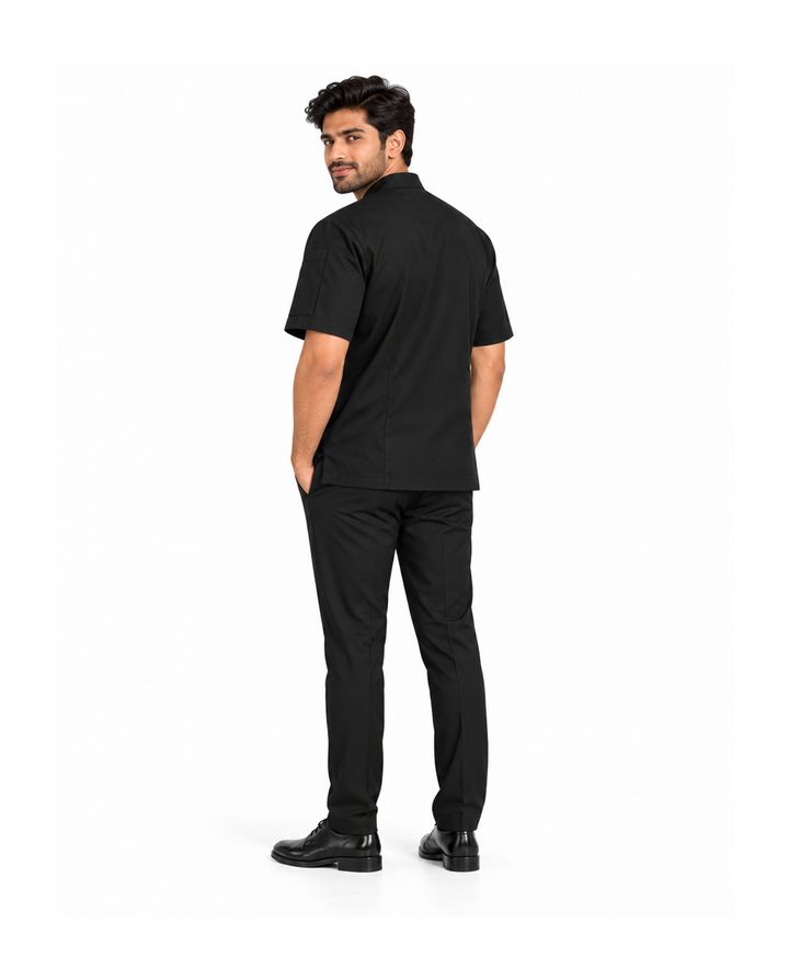 Classic Half Sleeves Unisex Chef Coat