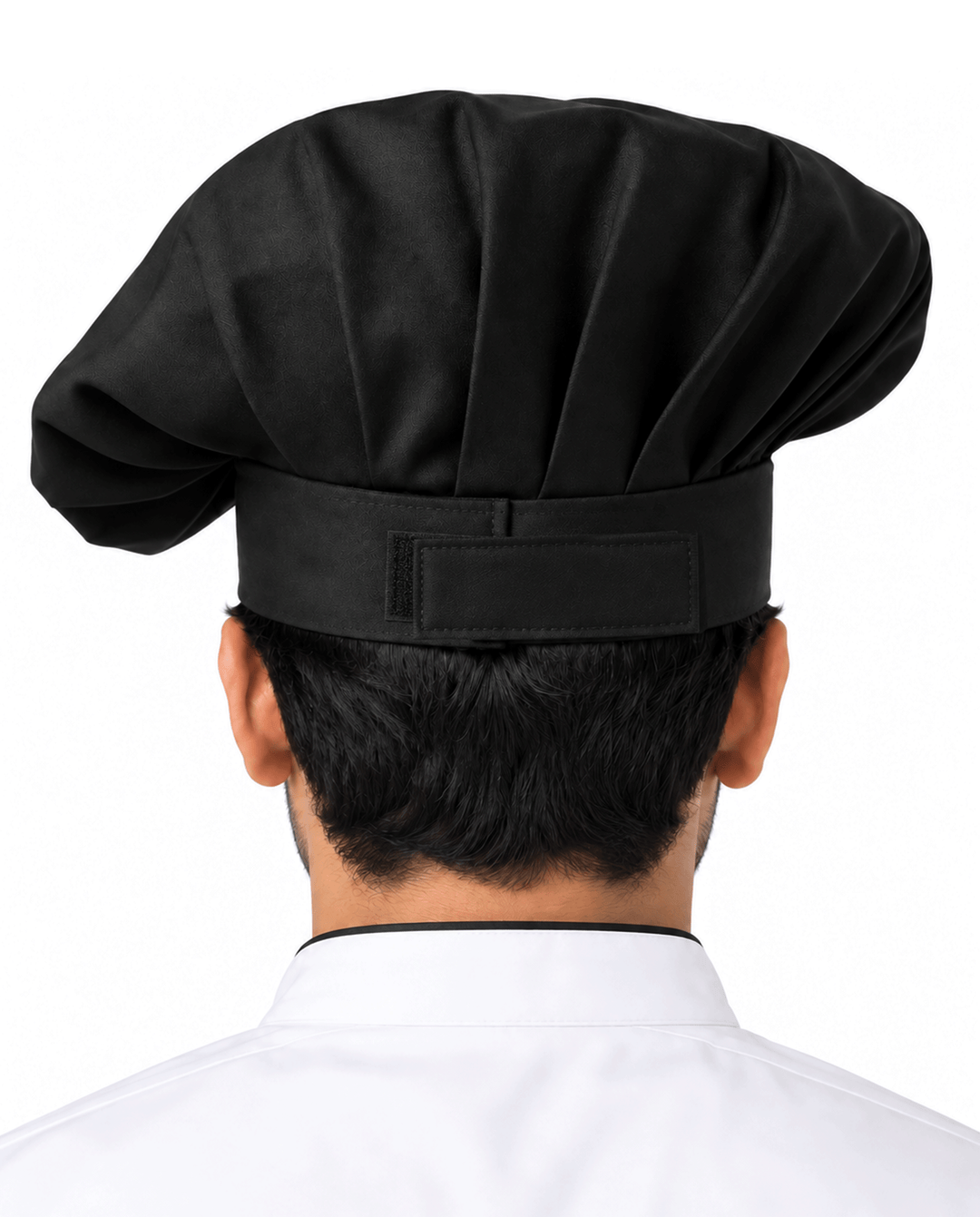 Long Chef Cap #color_black