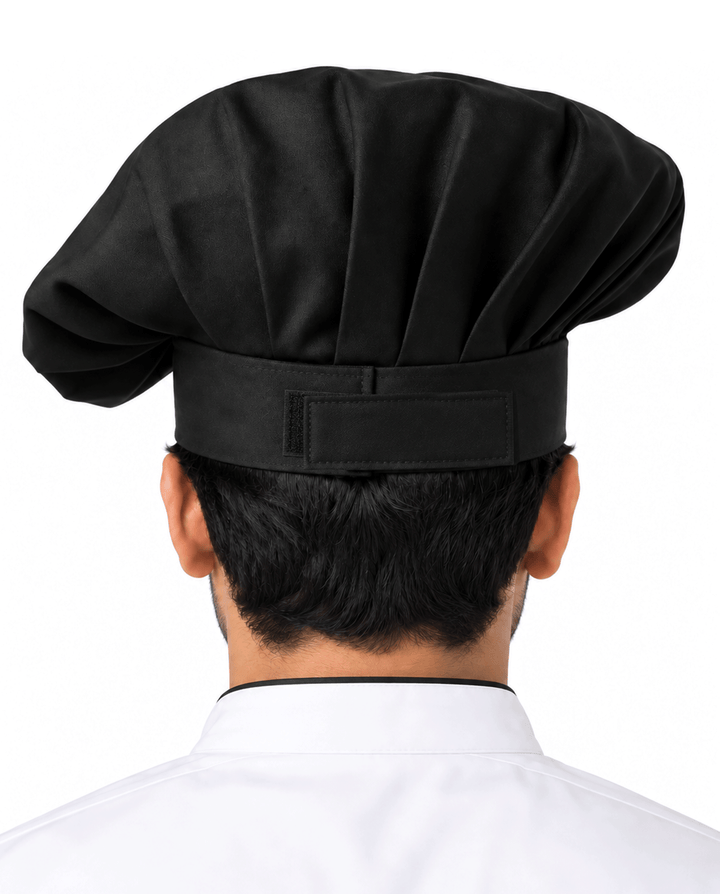 Long Chef Cap #color_black