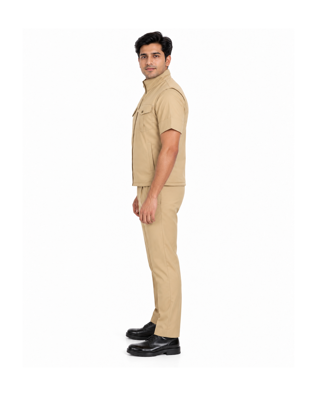 Khaki Half Jacket