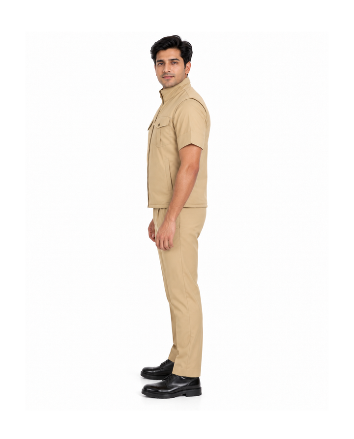 Khaki Half Jacket