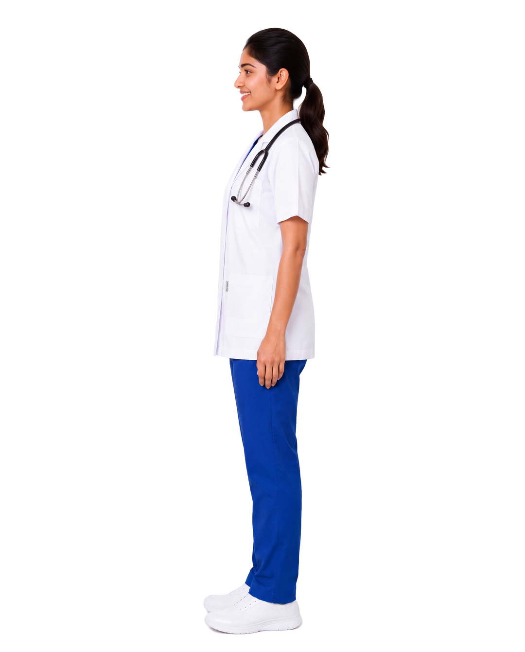 Half Women's Lab Coat Apron