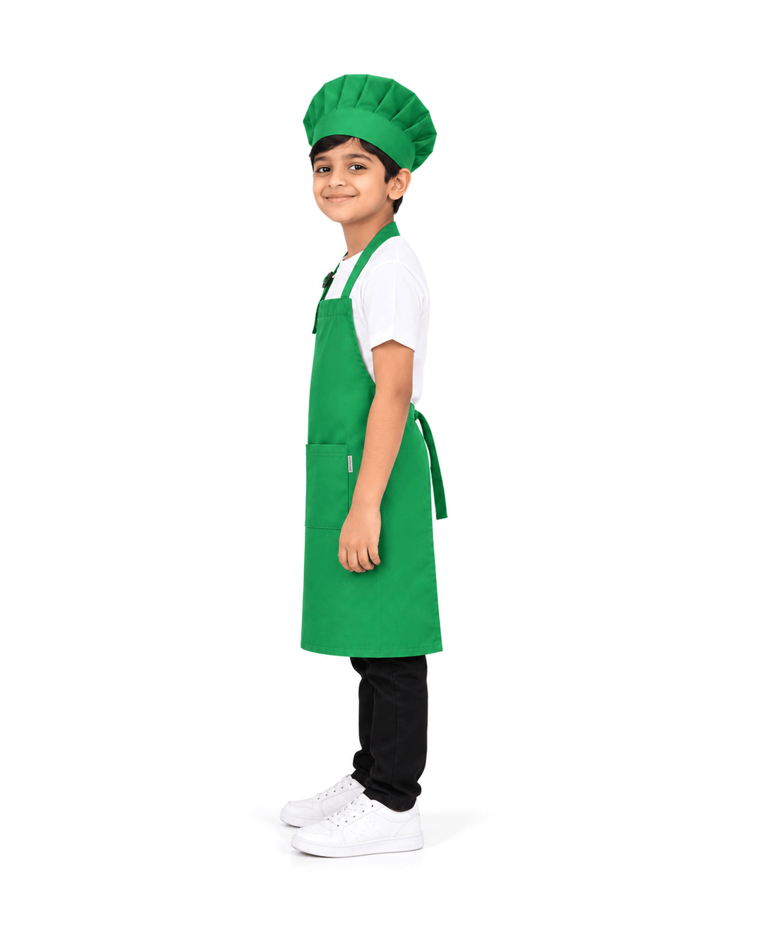 Kids Apron with Chef Cap