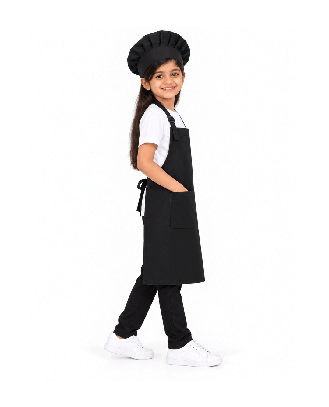 Kids Apron with Chef Cap