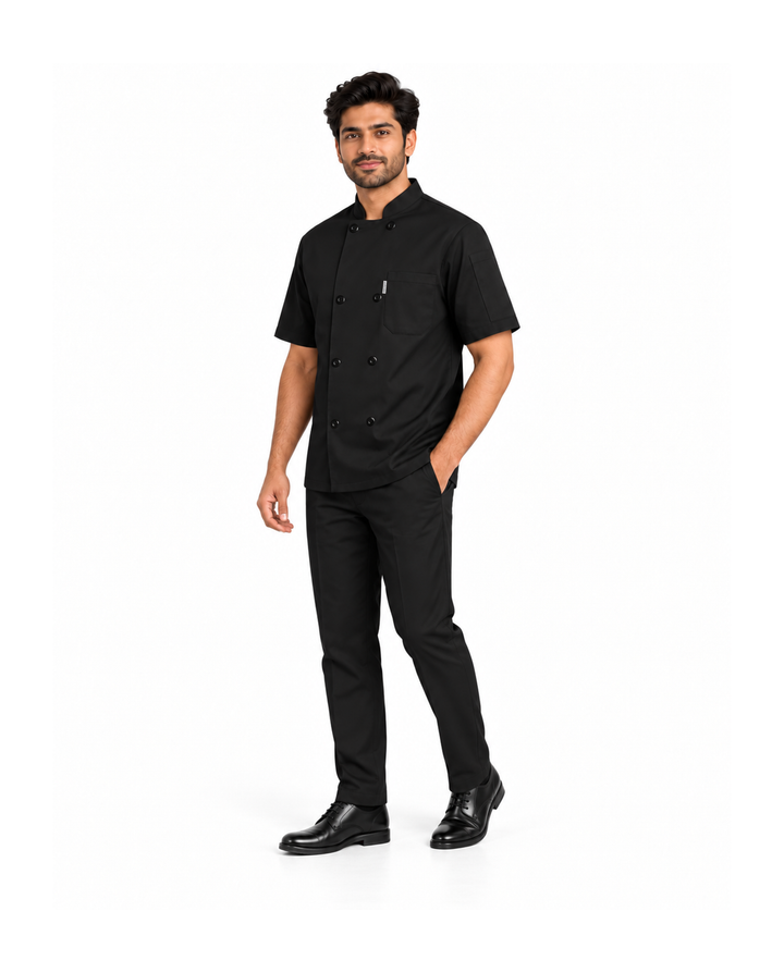 Classic Half Sleeves Unisex Chef Coat