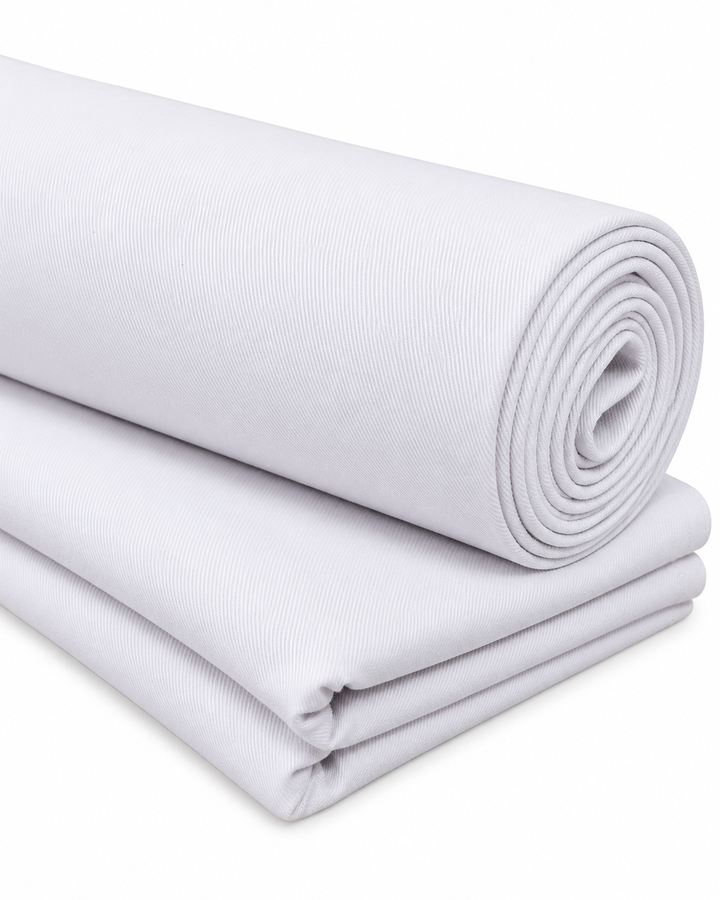 Indian Navy Uniform White Fabric