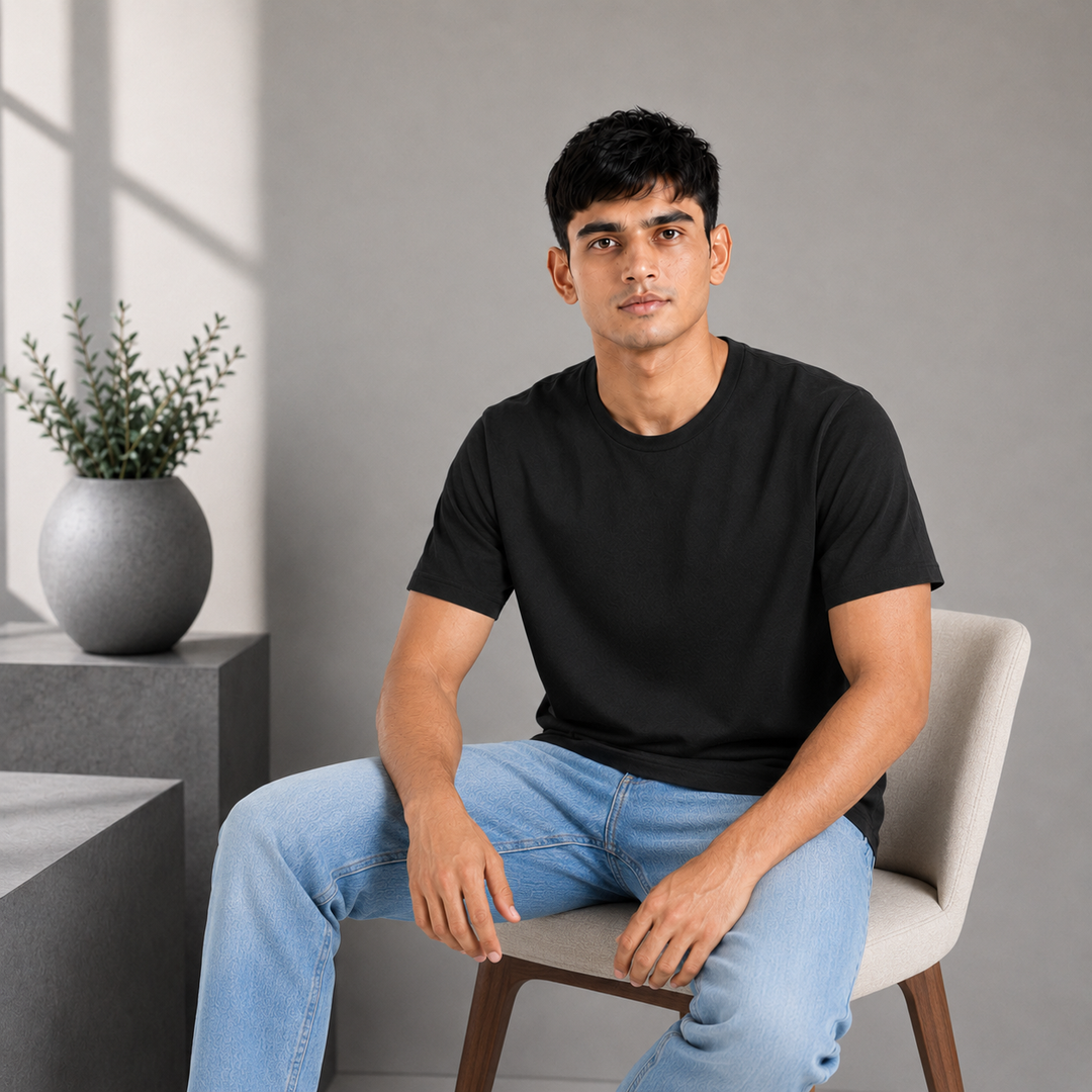 Classic Round Neck T-shirt