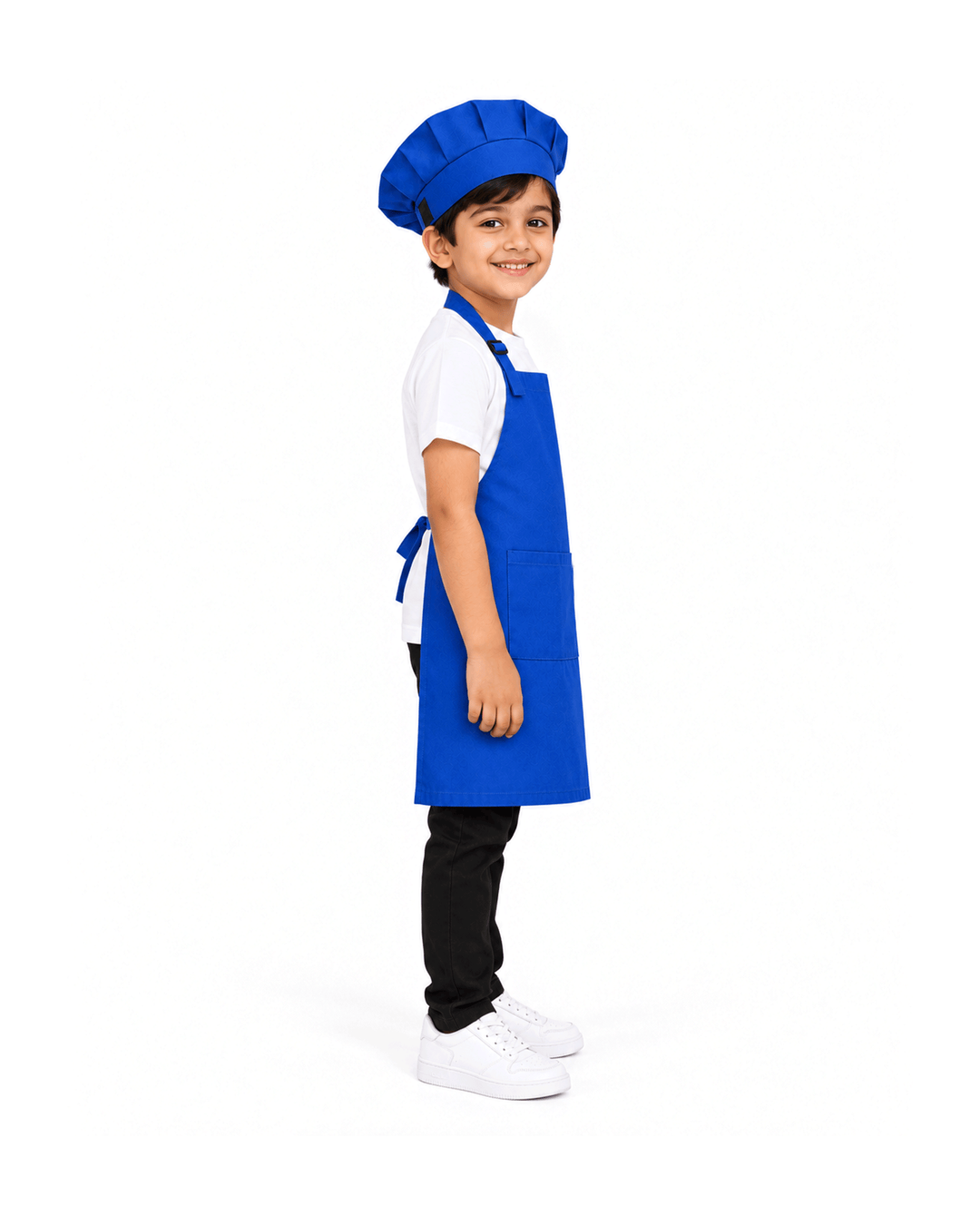 Kids Apron with Chef Cap