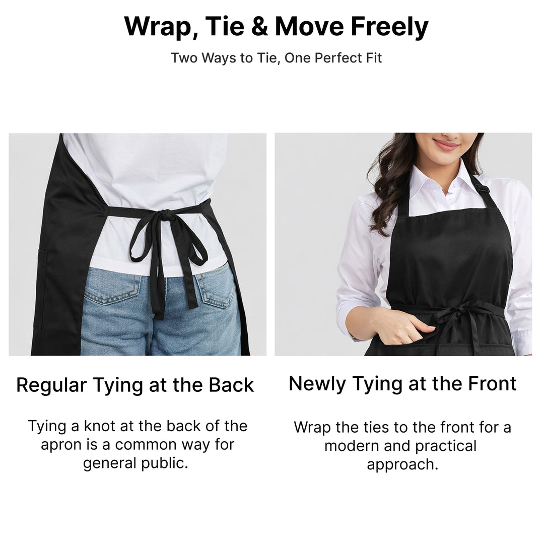 Adjustable Waterproof Apron Pack of 12