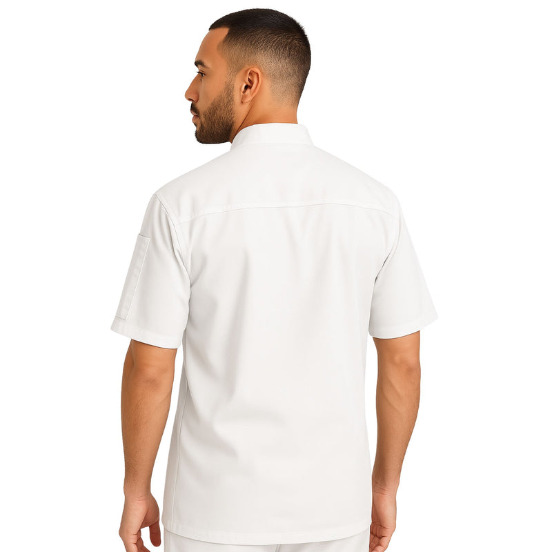 Half Chef Coat White (Personalisation Available)