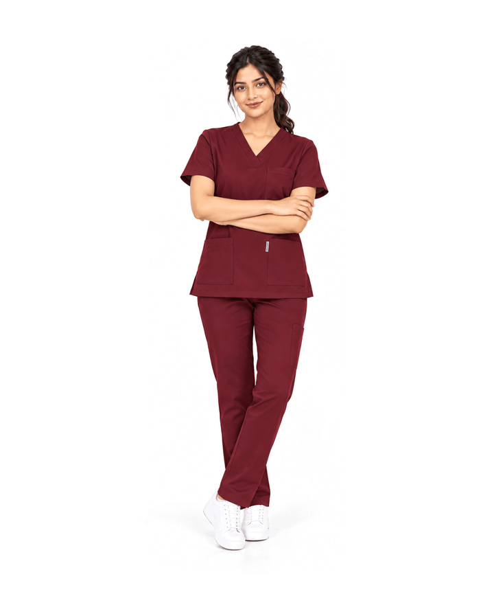 Classic Women's V-Neck Scrub