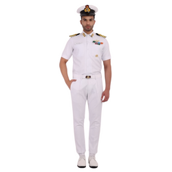 Indian Navy Uniform - White Uniform