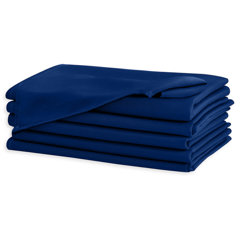 Blue Table Napkins - Pack of 6(Personalisation Available)