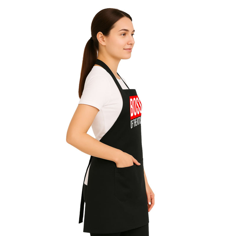 uniformer Apron | Unisex Design (Black_Pack of 1)