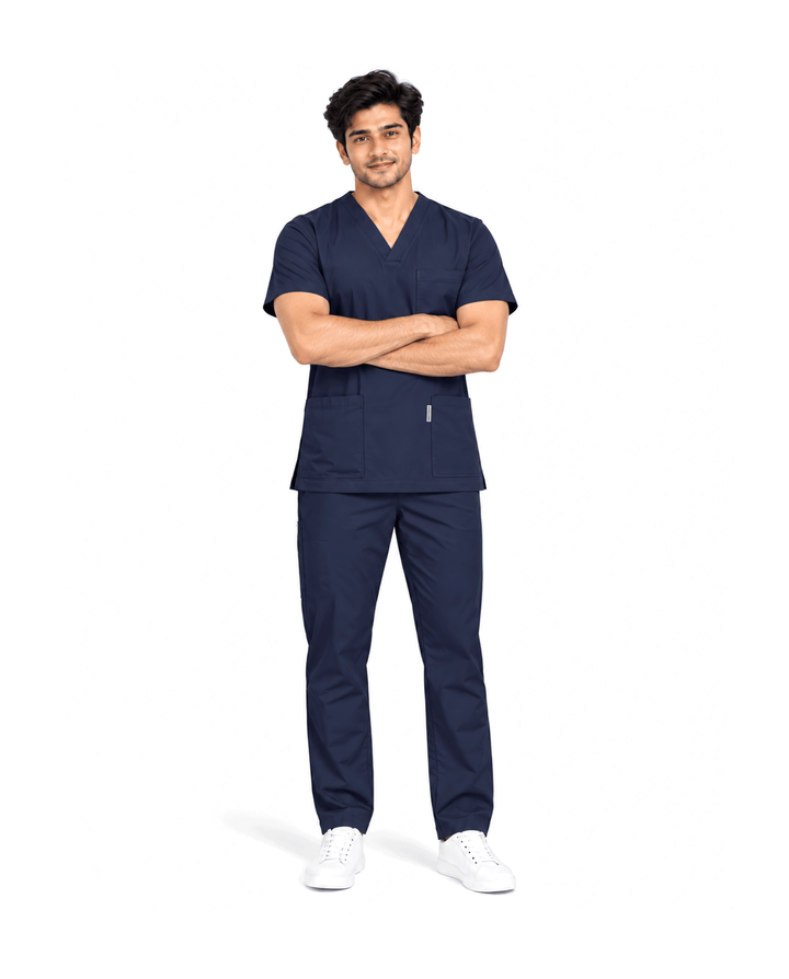 Classic Men's V-Neck Scrub