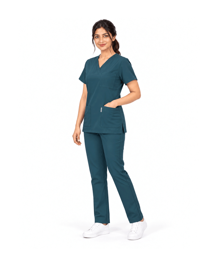 Classic Women's V-Neck Scrub