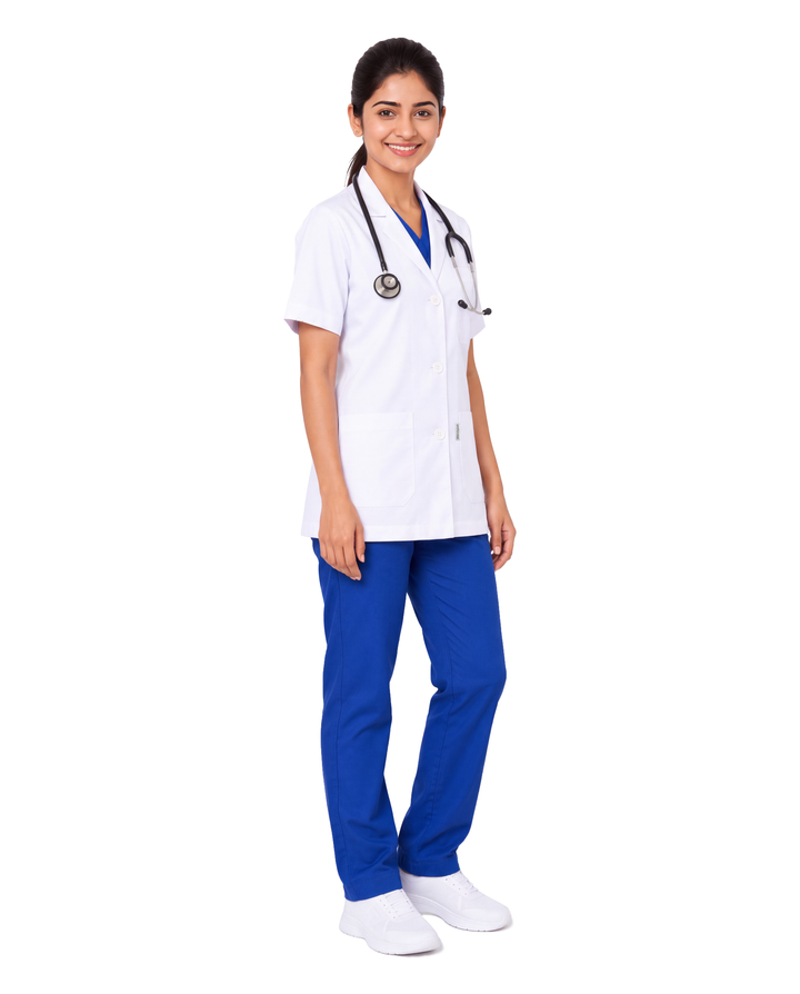 Half Women's Lab Coat Apron