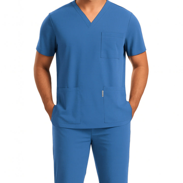 Classic Men's V-Neck Scrub