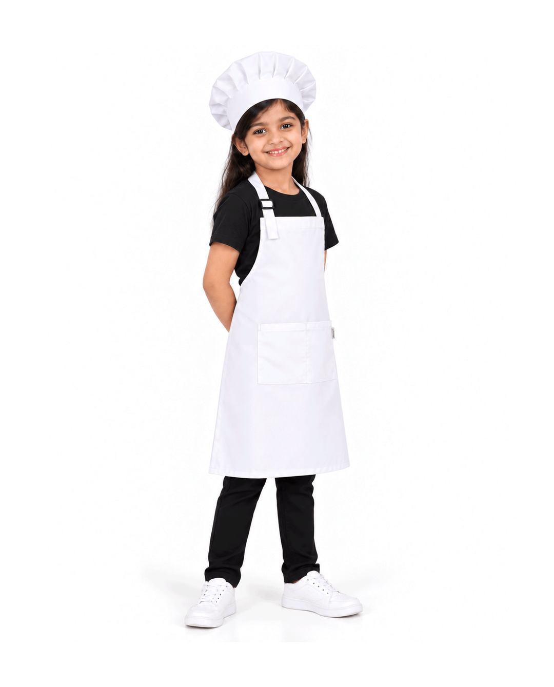 Kids Apron with Chef Cap
